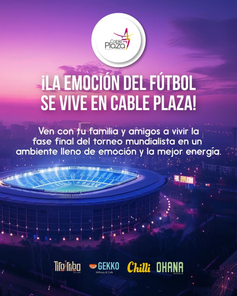 Fútbol en Cable Plaza